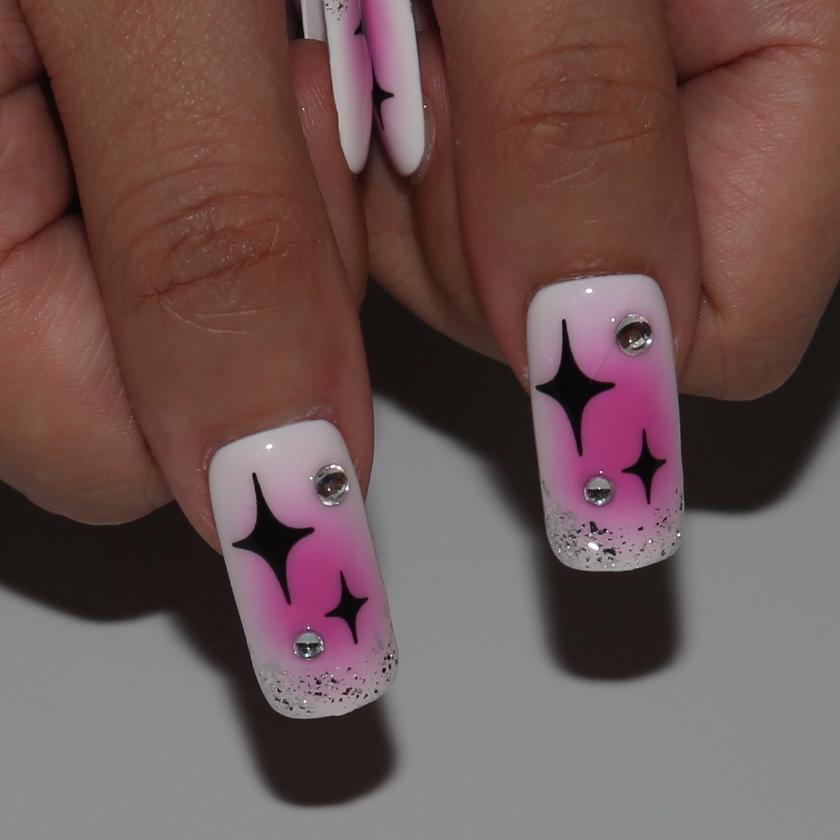 Fizzy Starburst Hot Pink
